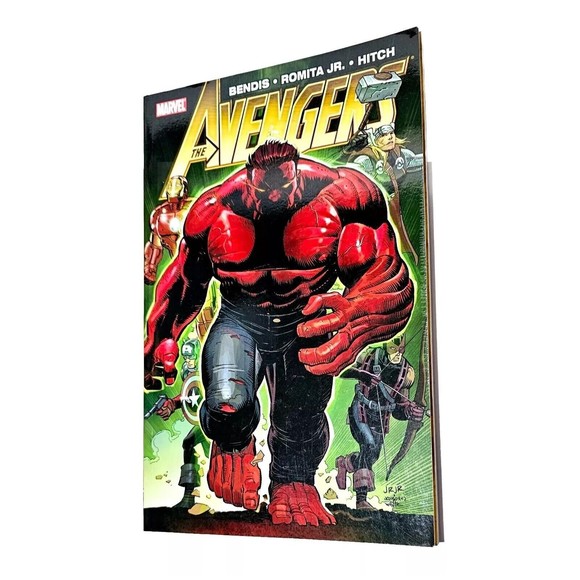 Avengers 1 & 2 TPB Newstand  Bendis Romita Jr Hitch Marvel New Unread *Read* - Picture 6 of 9
